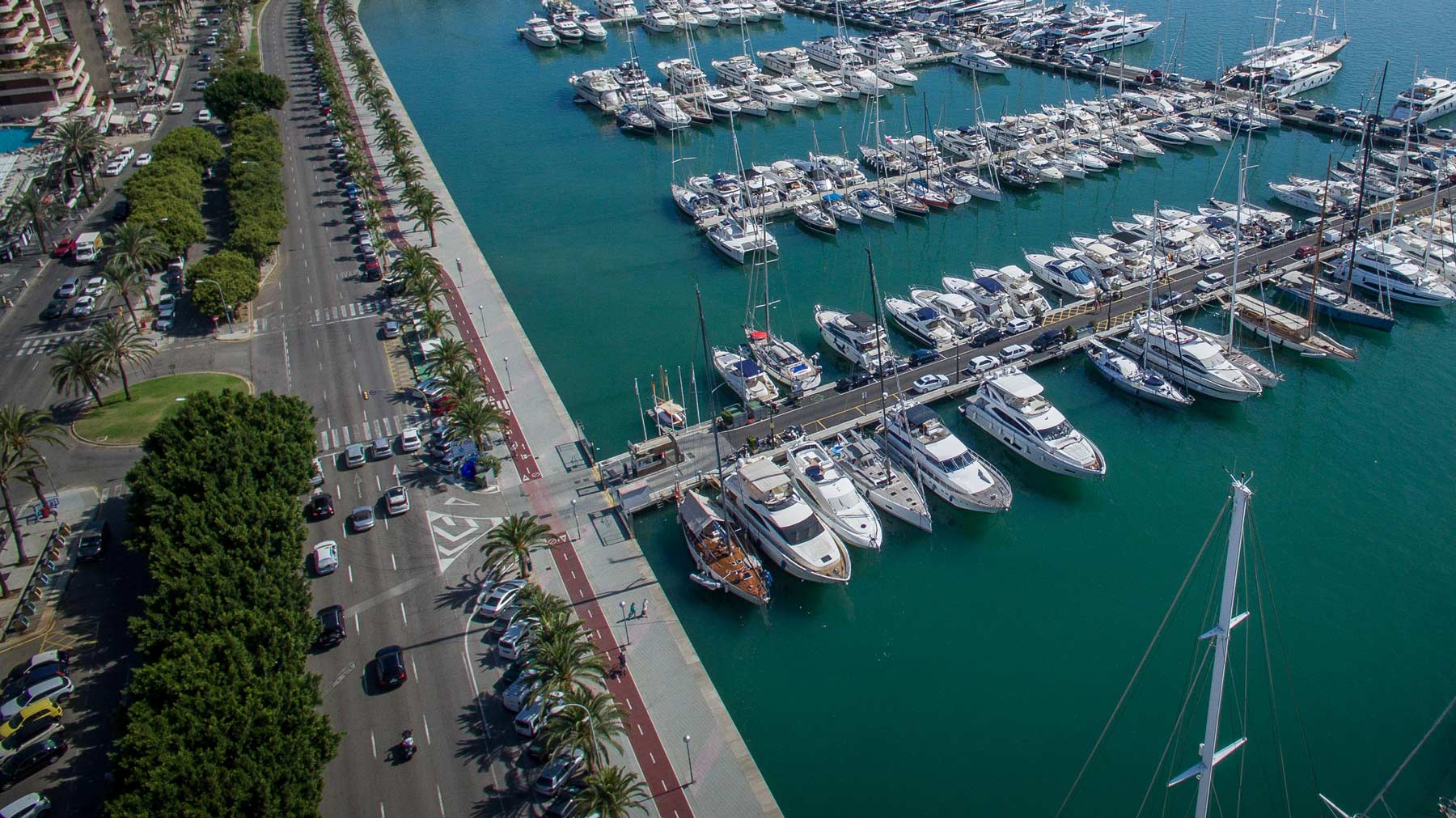 La remodelación del Paseo Marítimo de Palma afectará de lleno al sector náutico